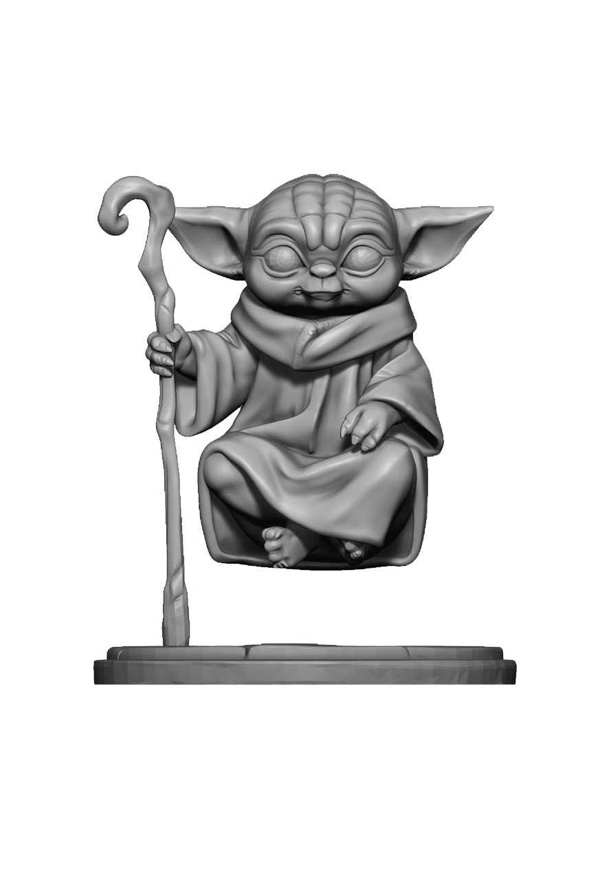 Baby Yoda figure